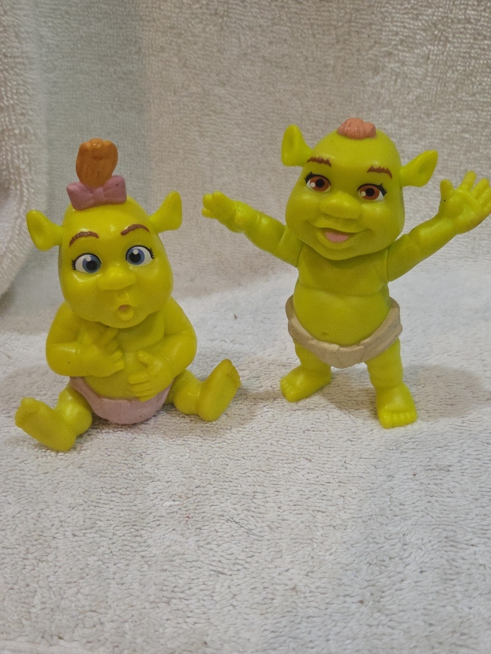 SHREK THE OGRE BABY TOYS FROM MCDONALDS - 2007
